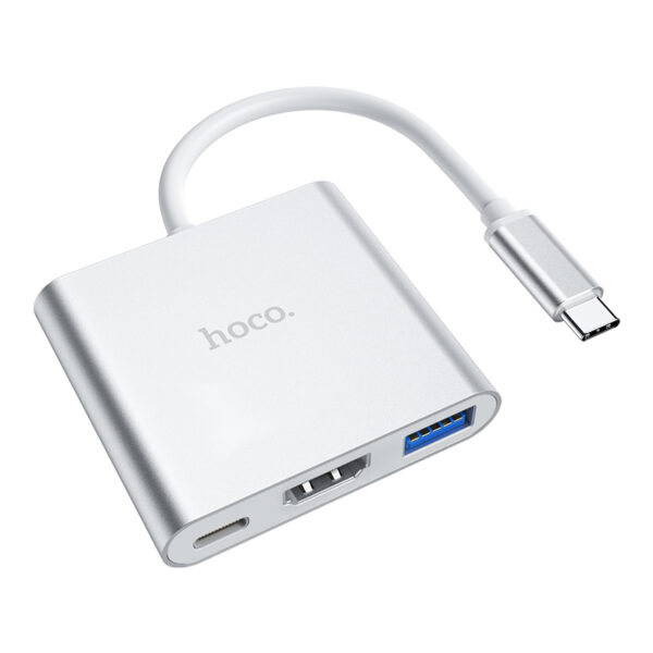 Hoco HB14 HDTV adaptador tipo C - HDMI - Imagen 4