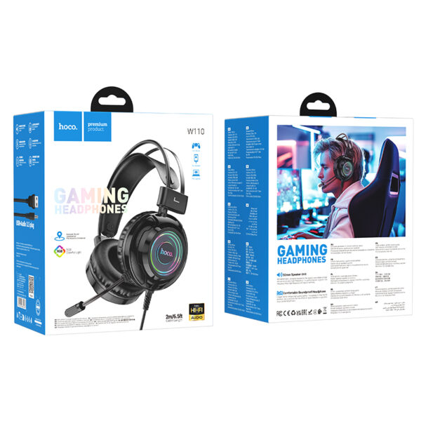 Audifonos gamer Hoco W110 - Imagen 3