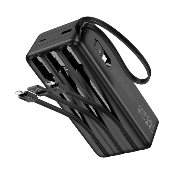 J146B Night tide  Cargador portatil  con 4 cables  (30000mAh)