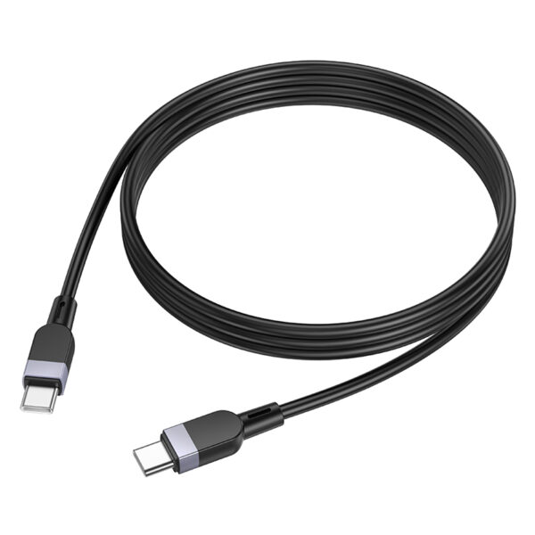 X109 Energy 60W  Cable de carga y datos  de siliciona  de tipo C a tipo C  (Longitud de un metro)