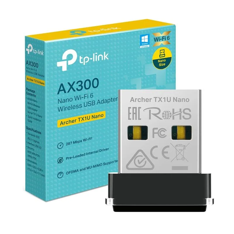 AX300 NANO WI-FI USB ADAPTADOR