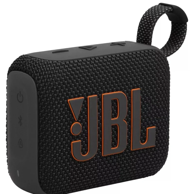 Bocina Bluetooth JBL Go 4 Negra Portátil Resistente al Agua – Sonido JBL Pro Sound imagen