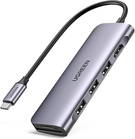 HUB UGREEN CM380 USB-C MULTIFUNCIONAL HDMI SD/TF imagen principal