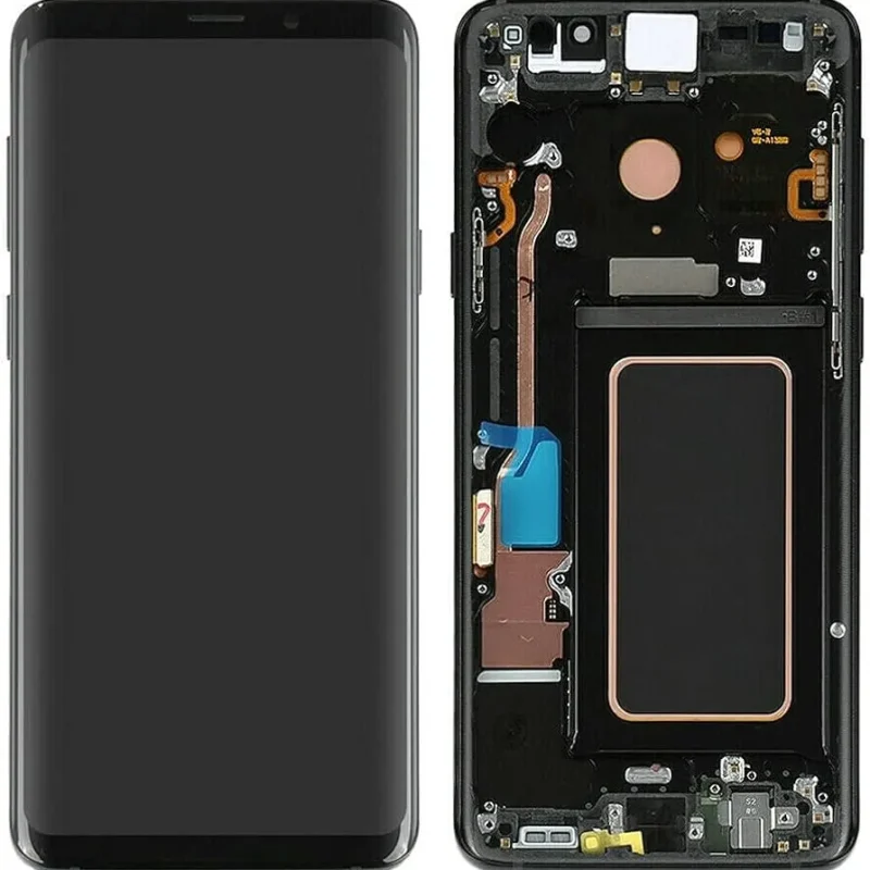 Pantalla Samsung Galaxy S9 Con Marco Negro – Incluye Instalación imagen principal