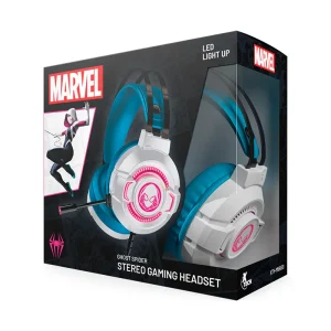 xtech spider gwen gaming headset audifonos gamer con microfono diseño spider gwen