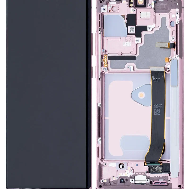 Pantalla Samsung Galaxy Note 20 Ultra Con Marco Rosa – Incluye Instalación imagen principal