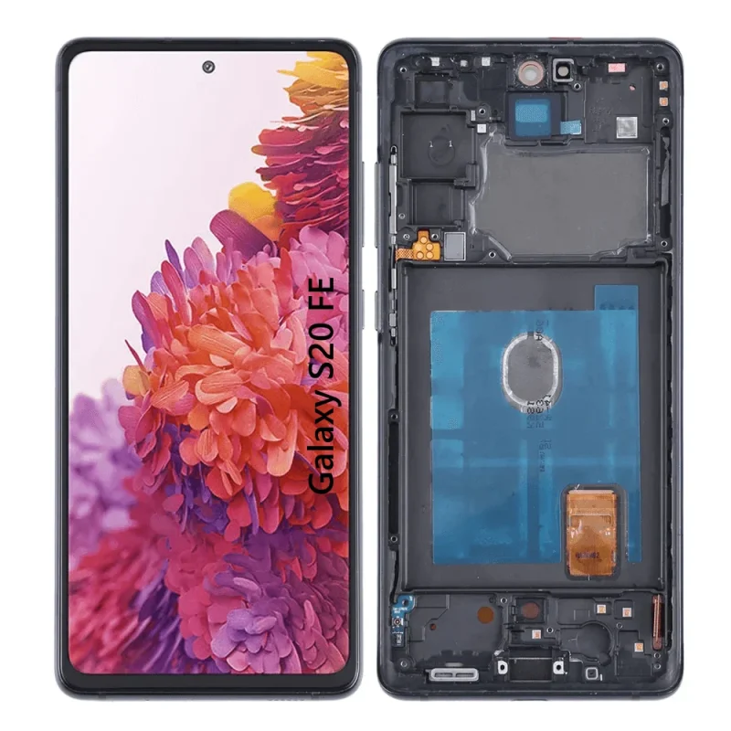 Pantalla Samsung Galaxy S20 FE Con Marco Silver – Incluye Instalación imagen principal