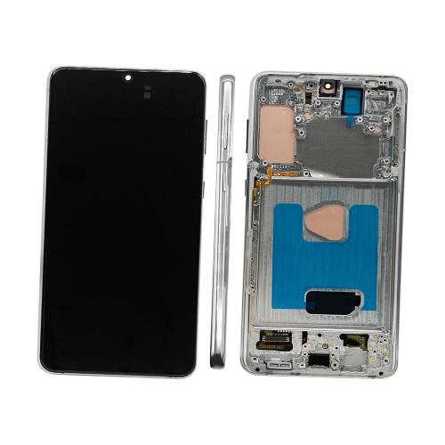 Pantalla Samsung Galaxy S21 Plus Con Marco Silver – Incluye Instalación imagen principal