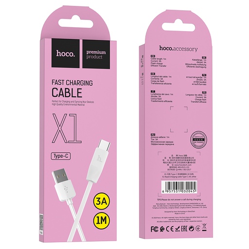 CABLE HOCO X1 USB A TIPO C (copia)