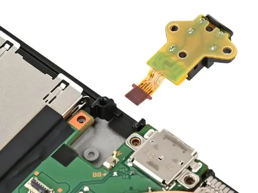 Nintendo Switch 2 Headphone Jack Replacement, Puerto auxiliar, jack 3.5mm, flex