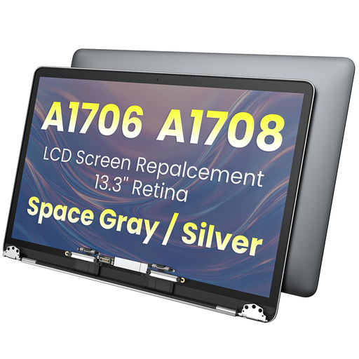 Pantalla MacBook Pro 13” A1706 A1708 2016-2017 w/ Top Cover Space Grey – Incluye Instalación