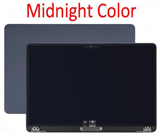 Pantalla MacBook Air 13” A3113 M3 2024 w/ Top Cover Midnight – Incluye Instalación