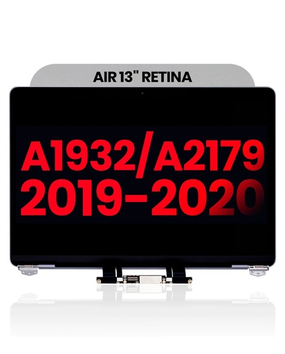 Pantalla MacBook Air 13” A2179 A1932 2019-2020 w/ Top Cover Grey – Incluye Instalación