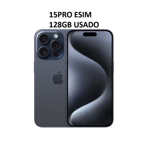 iPhone 15 Pro 128GB eSIM Titanio Azul Usado Grado B imagen principal
