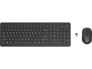 Combo Teclado y Mouse Inalámbricos HP 330 – Kit Wireless con Conexión USB para PC y