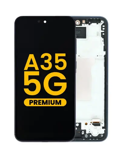 Pantalla Samsung Galaxy A35 Oled Con Marco Negro – Incluye Instalación