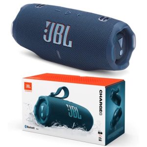 Bocina Bluetooth JBL Charge 6 Azul Portátil – Resistente al Agua con Sonido JBL Pro Sound