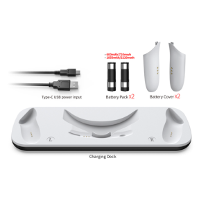 Base de Carga Compatible con Meta Oculus Quest 3 / 3S – Dock de Carga Magnética