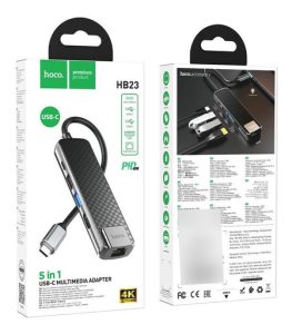 HOCO HB23 adaptador tipo C hdmi ethernet imagen principal
