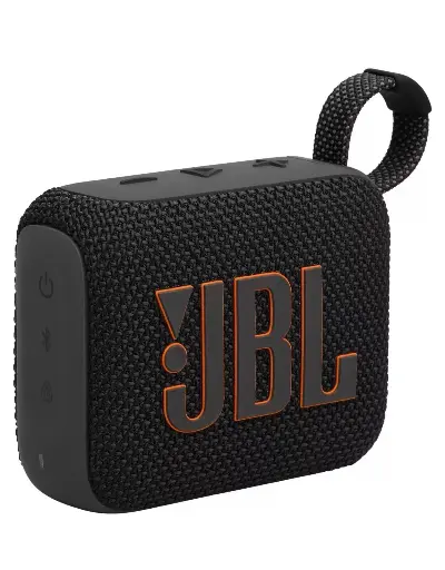 Bocina Bluetooth JBL Go 4 Negra Portátil Resistente al Agua – Sonido JBL Pro Sound imagen