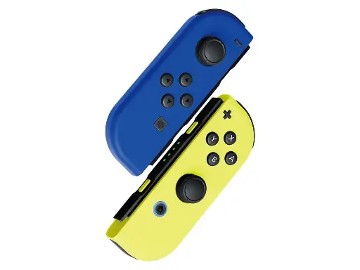 Controles Joy-Con para Nintendo Switch - Par Inalámbrico Original Azul / Amarillo