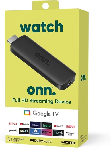 Convertidor Smart TV Onn TV Full HD - Streaming Stick Copia