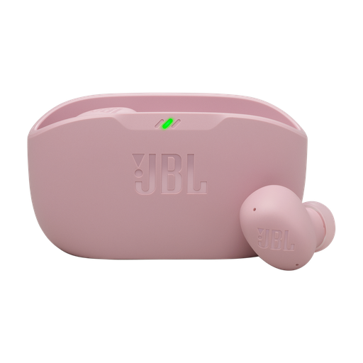 Audífonos Bluetooth JBL Vibe Buds 2 con Cancelación Activa de Ruido (ANC) (ROSADO) - Colores: ROSADO