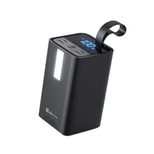 Klip Xtreme - Power bank - 24 pin USB-C - 2 x 4 pin USB Type A / 3 x 24 pin USB-C - Lithium polymer - Para Universal - 100W 50.000mAh