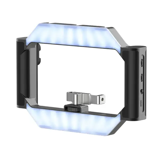 Estabilizador de Video con Luz LED NeePho NP-L5 – Batería 5600mAh | Tienda de Fotografía