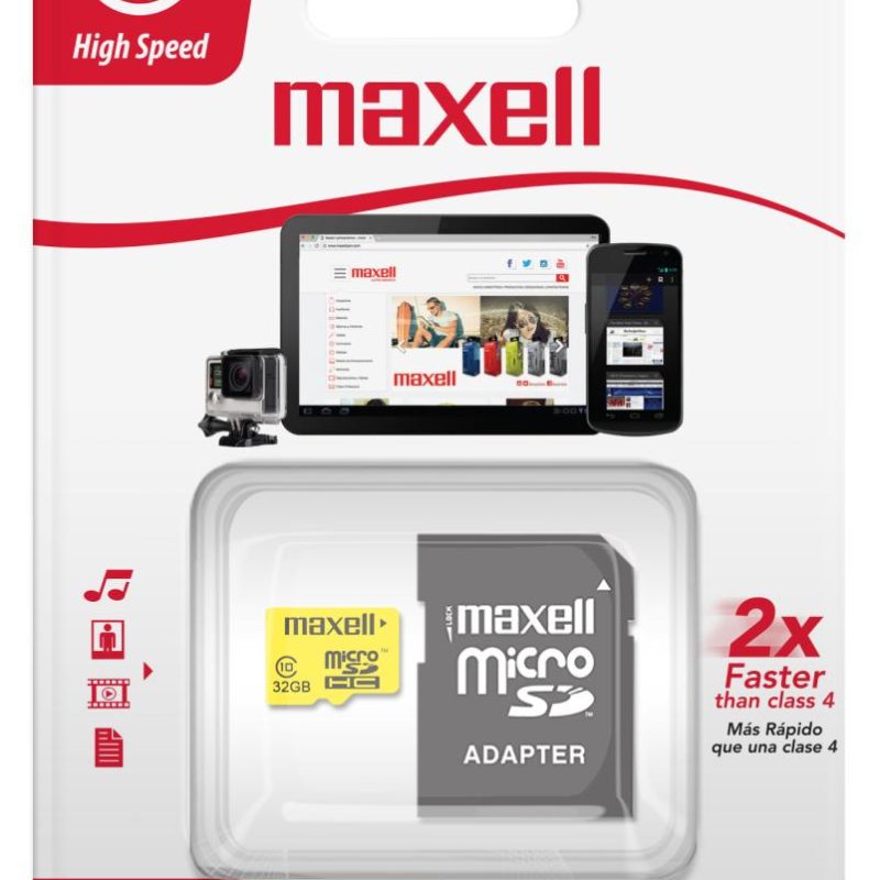 Memoria Micro SD Maxell 32 Gb