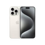 iPhone 15 Pro 256GB eSIM Titanio Blanco Usado Grado A+, 95% Bateria