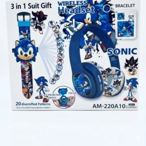 Audífonos Inalámbricos Sonic 3-en-1 Suit Gift Set con Accesorios