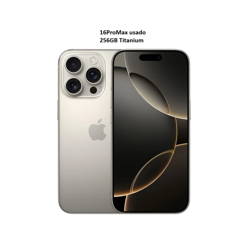 Apple iPhone 16 Pro Max Usado 256GB eSiM Titanium Natural
