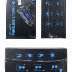 Intercomunicador Bluetooth para Casco de Moto - Audio y Llamadas Manos Libres