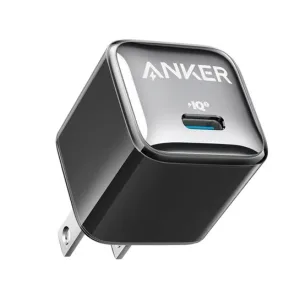 Anker 511 Charger (Nano 3, 30W), Ultra-Compact GaN USB-C Fast Charger for iPhone, iPad, and MacBook Air Negro