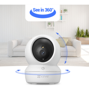 Cámara de Seguridad WiFi EZVIZ H6c Pro 3K 5MP - Visión Nocturna a Color y Detección Humana