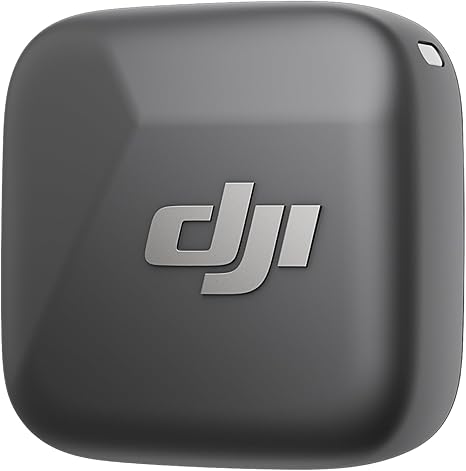 [190021116566] DJI Mic Mini transmisor de micrófono (negro infinito), ultraligero, micrófono de solapa, micrófono inalámbrico para cámara/iPhone/Android, Vlog, transmisión