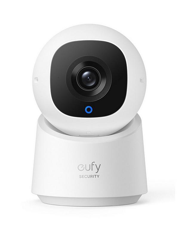[T8W11121] EUFY Security Indoor Cam C220, 2K Resolution, 360° Pan & Tilt, AI Person Detection, Home Privacy, No Monthly Fee
