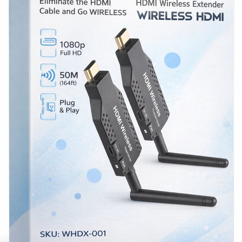 [WHDX-001] HDMI Inalámbrico 50 Metros