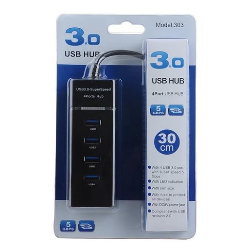 [307-hub-usb] Hub USB 3.0 de 7 Puertos