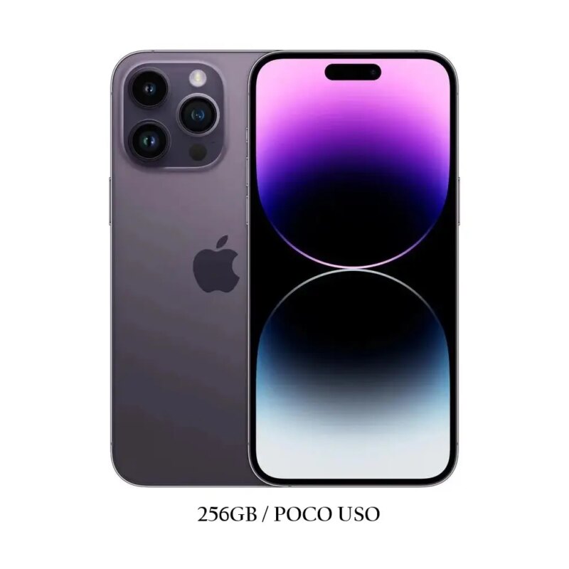 [14pro] iPhone 14 Pro 256GB eSIM Morado Usado Grado A+