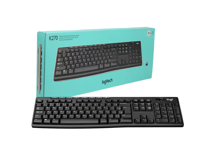 [k270] Logitech Cordless K270 Kybd Spanish Black Unifying 2.4GHz