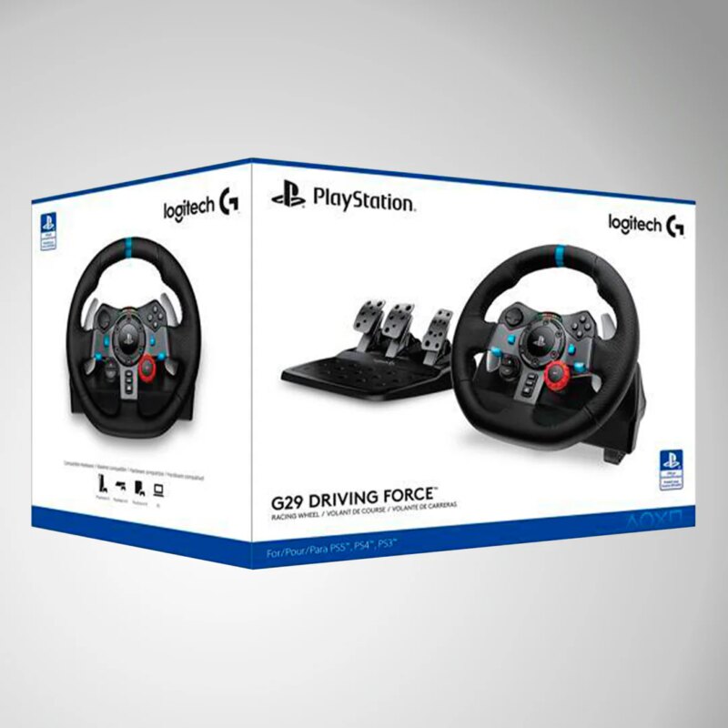 [941-000111] Logitech G29 Volante y Pedales PS4 PS5 PC