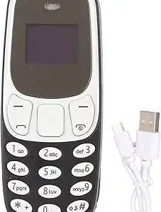 Celular Mini BM10 - Teléfono Compacto para Llamadas y SMS con Bluetooth, Doble SIM y Diseño Tipo Nokia