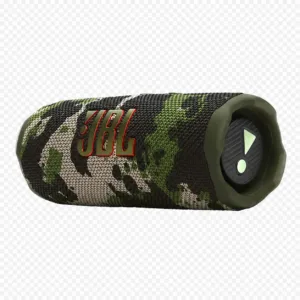 Bocina Bluetooth Portátil JBL Flip 7 Original - Squad (Camuflaje/Camo) | Sonido JBL Pro con AI Sound Boost, IP68 Impermeable/Antigolpes, hasta 16h, Auracast, USB‑C