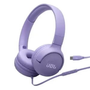 Audífonos de Diadema JBL Tune 520C USB-C con Micrófono Lila