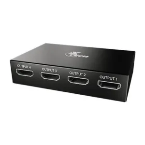 Xtech 4-Port HDMI Splitter Box With Power XHA-420