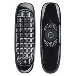 Mini Teclado Inalámbrico Air Mouse RGB con Giroscopio para Smart TV y TV Box