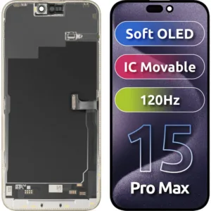Pantalla iPhone 15 Pro Max Soft OLED Diagnostico - Incluye Instalación