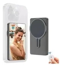 Pantalla de Selfie Magnética Inalámbrica RK-40A Ultra con Bluetooth para iPhone y Android